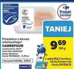 Carrefour Market Polędwica z dorsza atlantyckiego oferta