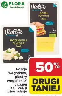 Carrefour Market Porcja wegańska, plastry wegańskie VIOLIFE oferta