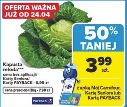 Carrefour Market Kapusta młoda oferta