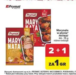 Carrefour Market Marynata w płynie PRYMAT oferta