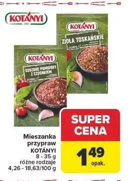Carrefour Market Mieszanka przypraw KOTANYI oferta