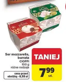 Carrefour Market Ser mozzarella, burrata CIOFFI oferta