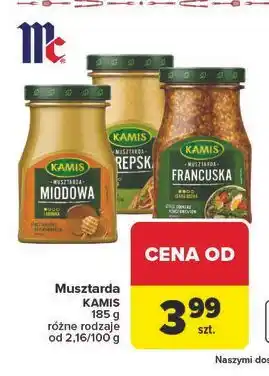 Carrefour Market Musztarda KAMIS oferta
