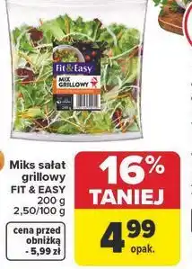 Carrefour Market Miks sałat grillowy FIT & EASY oferta