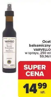 Carrefour Market Ocet balsamiczny VARVELLO w sprayu oferta