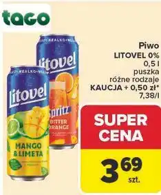 Carrefour Market Piwo LITOVEL 0% oferta