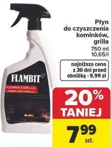 Carrefour Market Płyn do czyszczenia kominków, grilla FLAMBIT oferta