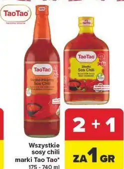 Carrefour Market Wszystkie sosy chili marki Tao Tao oferta