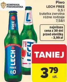 Carrefour Market Piwo LECH FREE oferta