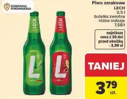 Carrefour Market Piwo smakowe LECH oferta