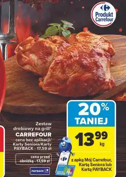 Carrefour Market Zestaw drobiowy na grill* CARREFOUR oferta