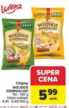 Carrefour Market Chipsy WIEJSKIE ZIEMNIACZKI oferta