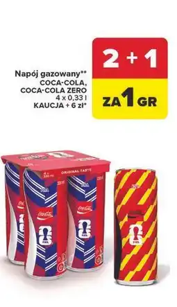 Carrefour Market Napój gazowany Coca-Cola, Coca-Cola Zero oferta