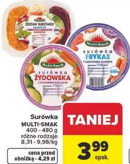 Carrefour Market Surówka MULTI-SMAK oferta