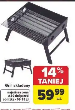 Carrefour Market Grill składany oferta