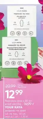 SuperPharm Podpaski Your Kaya na dzień lub na noc 10szt oferta