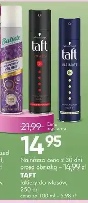 SuperPharm Lakier do włosów Taft Power oferta