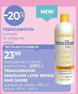SuperPharm Szampon do włosów Treaclemoon Brazilian Love Repair And Shine oferta