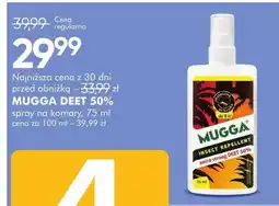 SuperPharm Spray na komary Mugga DEET 50% oferta