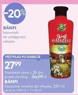 SuperPharm Wcierka do włosów Bánfi oferta