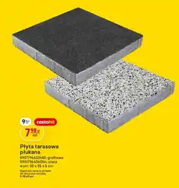 Castorama Płyta tarasowa płukana grafitowa oferta