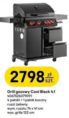 Castorama Grill gazowy Cool Black 4.1 4067526079091 oferta