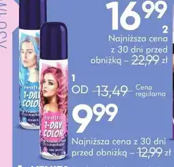 SuperPharm Spray do włosów 1-day color ocean blue oferta