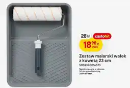 Castorama Zestaw malarski wałek z kuwetą 23cm oferta