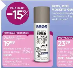 SuperPharm Bros suchy spray na komary i kleszcze oferta