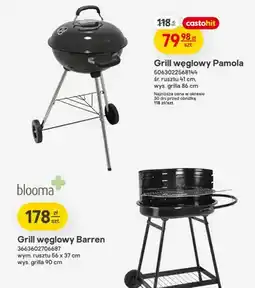 Castorama Grill węglowy Barren oferta