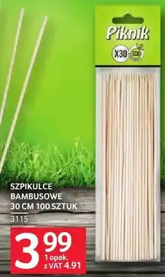 Selgros Szpikulce bambusowe 30 cm 100 sztuk oferta