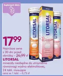 SuperPharm Minerały niezbędne do utrzymania równowagi wodno-elektrolitowej 24 tabl oferta
