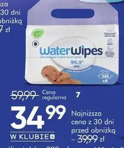 SuperPharm Chusteczki nawilżane WaterWipes oferta