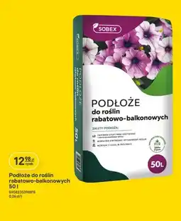 Castorama Podłoże do roślin rabatowo-balkonowych Sobex oferta
