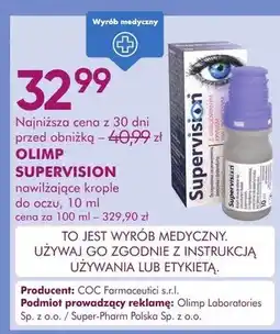 SuperPharm Nawilżające krople do oczu oferta