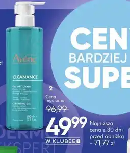 SuperPharm Żel oczyszczający Avene Cleanance oferta