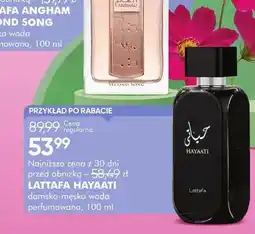 SuperPharm Woda perfumowana damsko-męska Lataffa Hayaat oferta