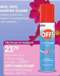 SuperPharm Off! familycare aerozol odstraszający komary oferta