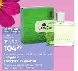 SuperPharm Woda toaletowa męska Lacoste Essential oferta