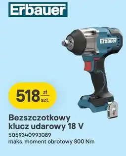 Castorama Bezszczotkowy klucz udarowy 18V oferta
