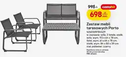 Castorama Zestaw mebli tarasowych Porto oferta