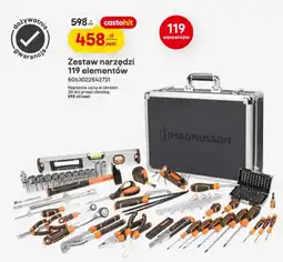 Castorama Zestaw narzędzi 119 elementów 5063022542731 oferta