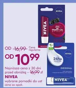 SuperPharm Pomadka do ust nivea oferta