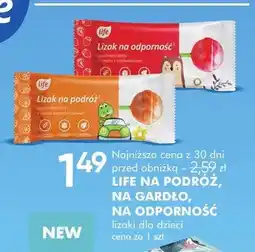 SuperPharm Lizak na podróż, na gardło, na odporność oferta