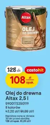 Castorama Olej do drewna Altax oferta