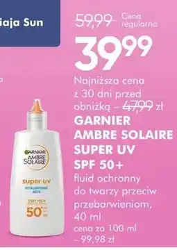 SuperPharm Garnier ambre solaire super uv SPF 50+ oferta