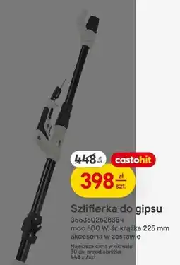 Castorama Szlifierka do gipsu oferta