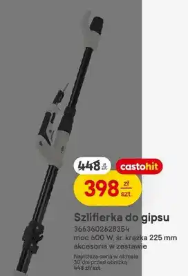Castorama Szlifierka do gipsu oferta