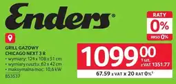 Selgros Grill gazowy Chicago Next 3 R oferta