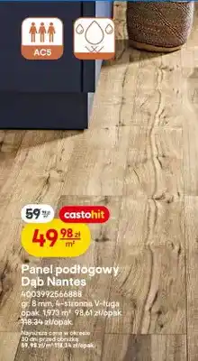 Castorama Panel podłogowy Dąb Nantes oferta